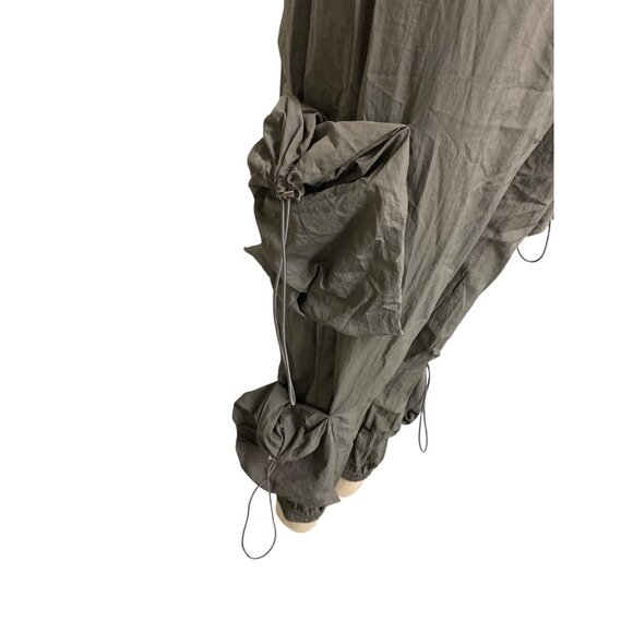 Boohoo Womens Drawstring Cargo Pants With Ruched Details Size 6 - Picture 3 of 9